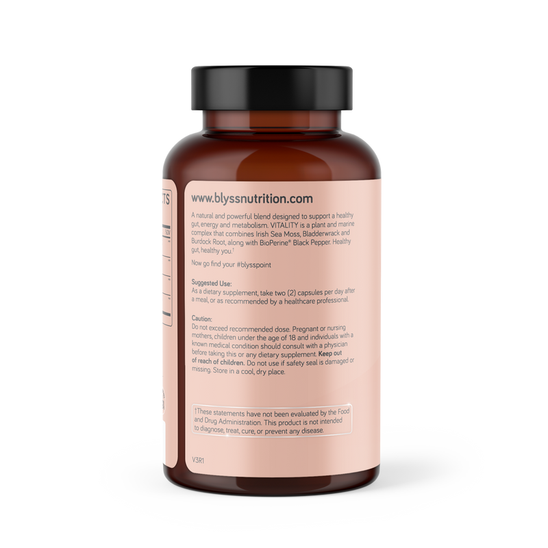 VitalityPlant-Based Multivitamin – Blyss Nutrition